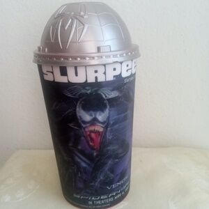 Vintage 7-11 Slurpee Marvel VENOM Spiderman 3 / 2007 Hologram Cup with Lid